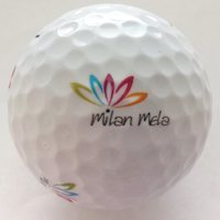 sample branded golf ball