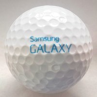 sample branded golf ball